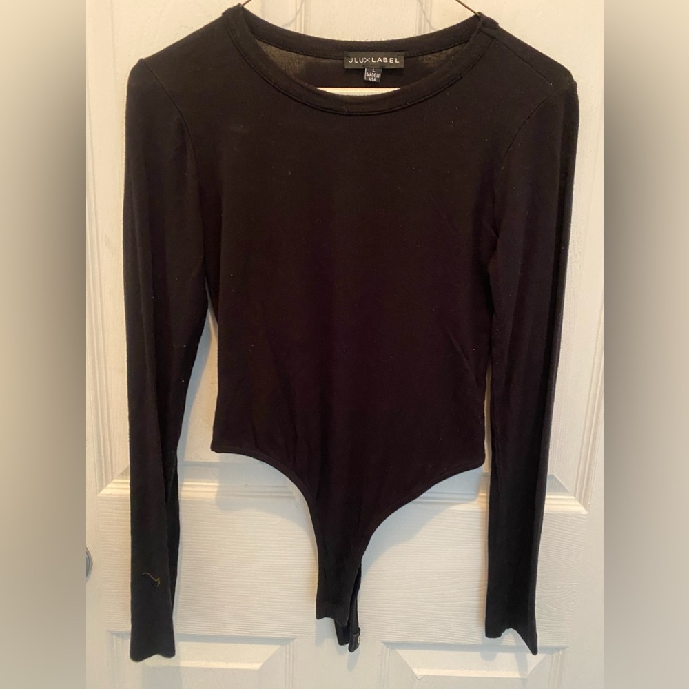 JLUXLabel Black Bodysuit
